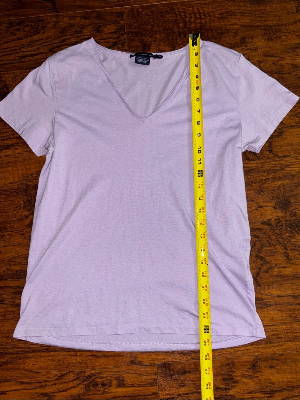 Ralph Lauren Sport Purple V-Neck Tee Orange Pony 100% Pima Cotton T-Shirt Top - Picture 2 of 7